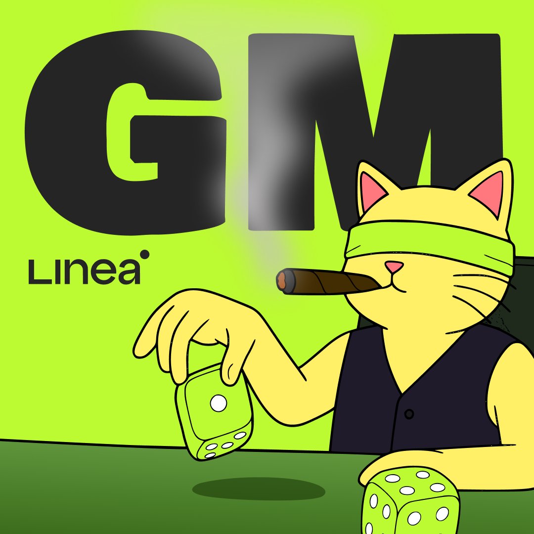 gLinpuss to the <a href="/LineaBuild/">Linea.eth</a> fam 💚

Let's get building 😼

$LPUSS