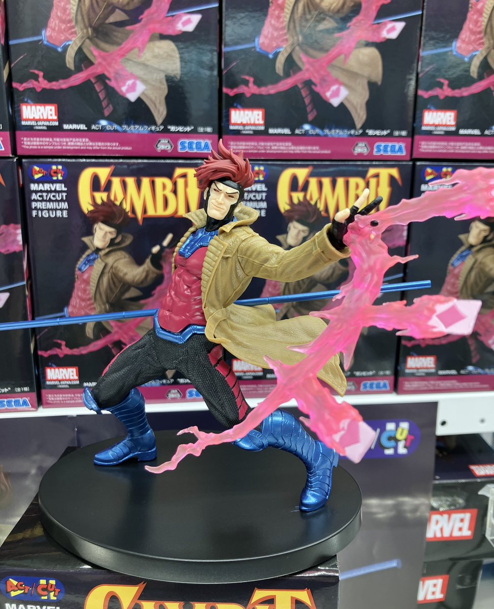 MARVEL ACT/CUT プレミアムフィギュア ガンビット 15個セット MARVEL