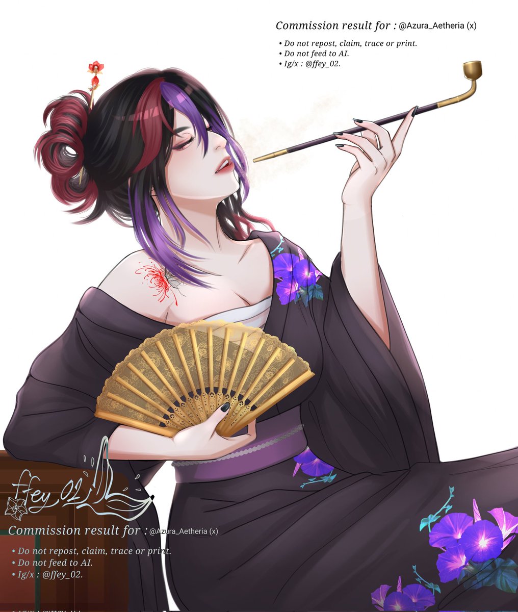 Commission results ✨
Thank you for commissioning me 💜💜💜 

#Commission #commissionsopen