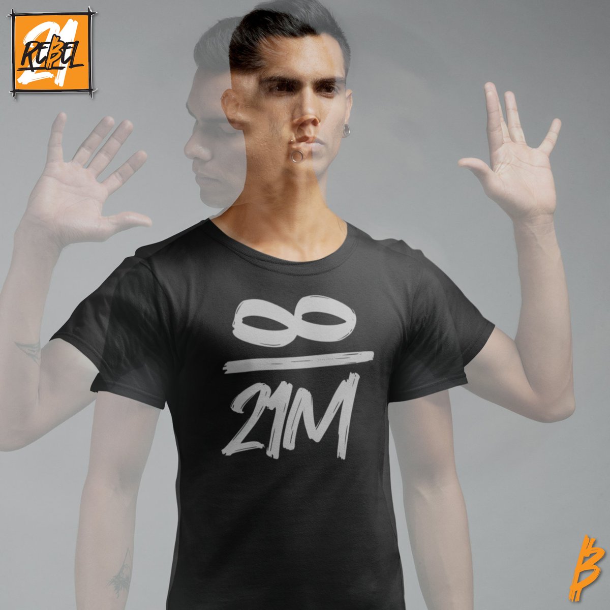 21rebelStore's tweet image. The feeling when you fall down the Bitcoin rabbit hole and master the challenge of letting go of your old attitudes.

#bitcoin #studyBitcoin #21rebel #evolution