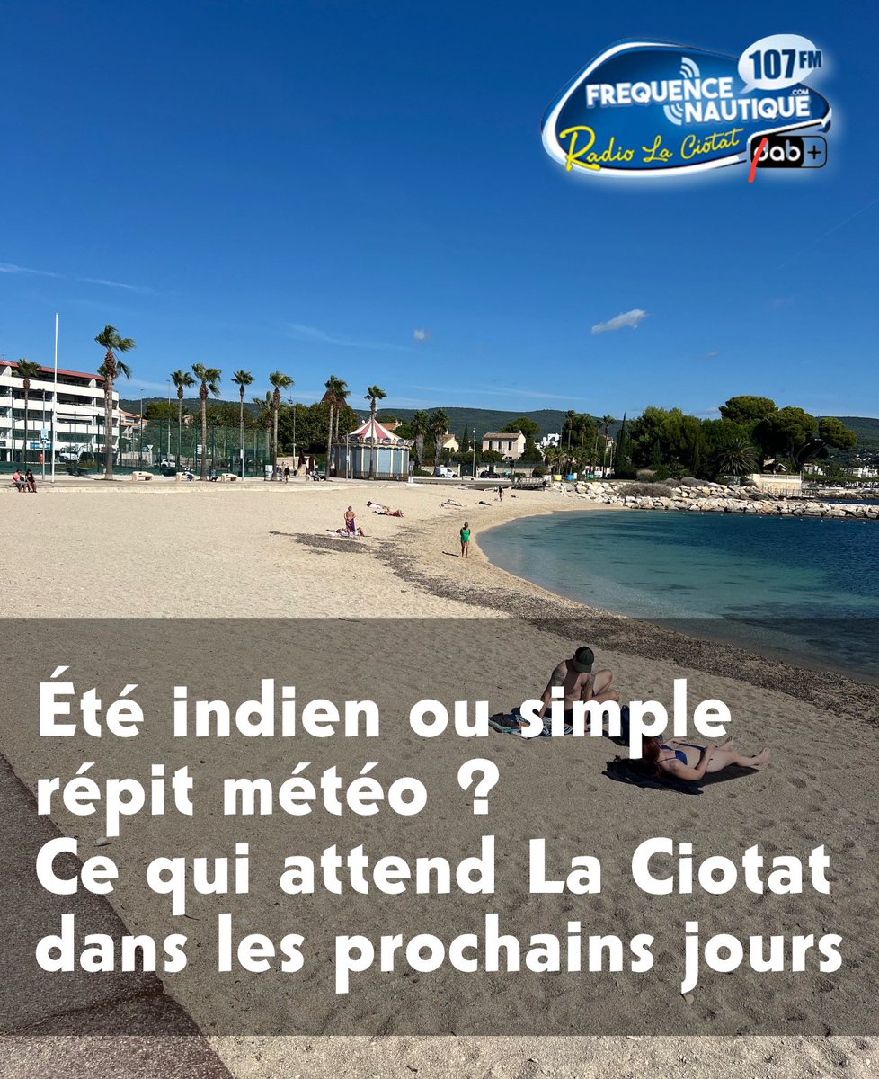 Le calme retrouvé…
Été indien ou simple répit météo ? Ce qui attend La Ciotat dans les prochains jours
➡️ frequencenautique.com/article/2266-e…
