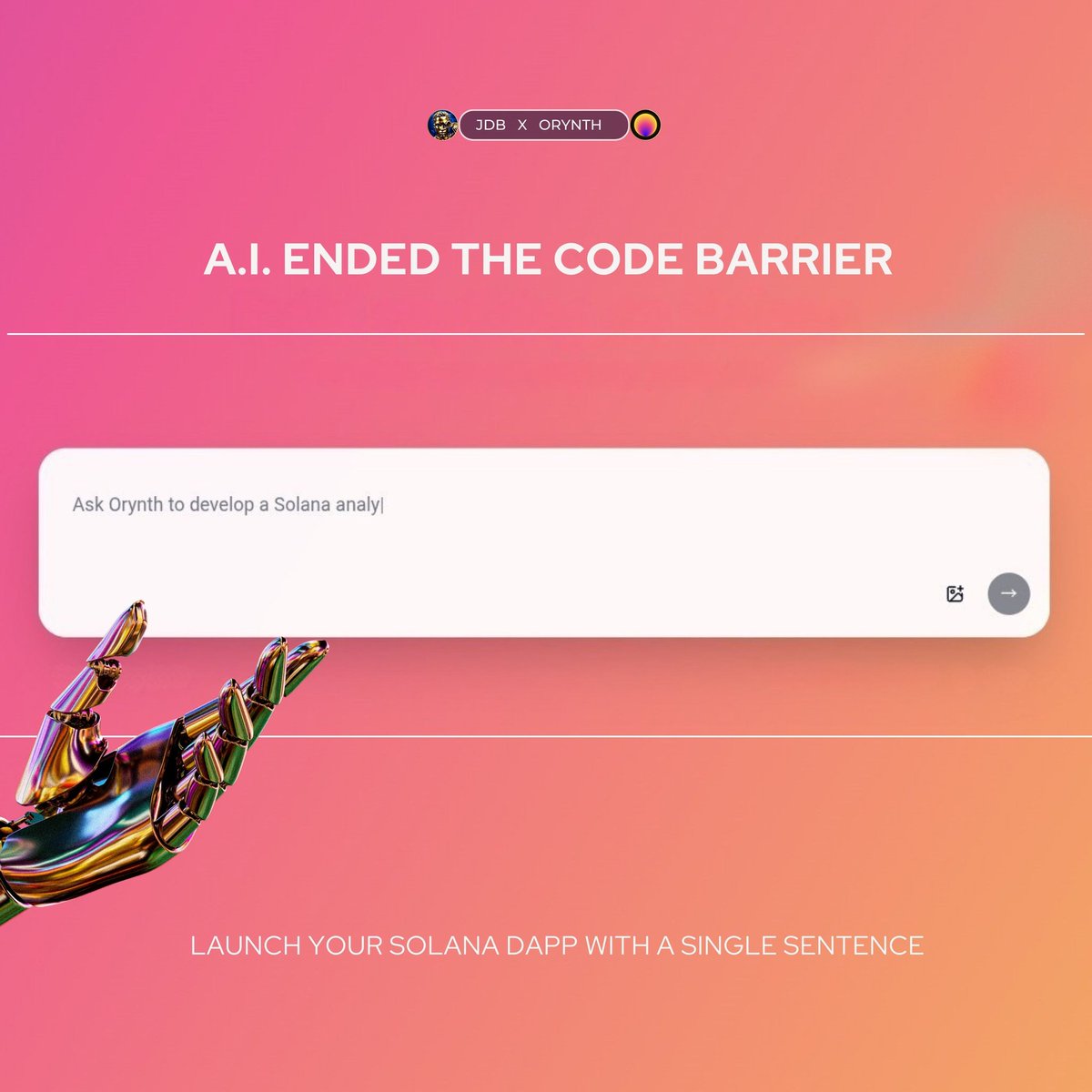 YOU DON'T NEED DEVELOPERS!

I watched my 90-year-old mom build a fully functional dApp in under 10 minutes.

By typing a simple sentence, she created a live, on-chain token with its own website.

Here's the tool that makes this possible and why it’s a game-changer for Solana🧵🔻