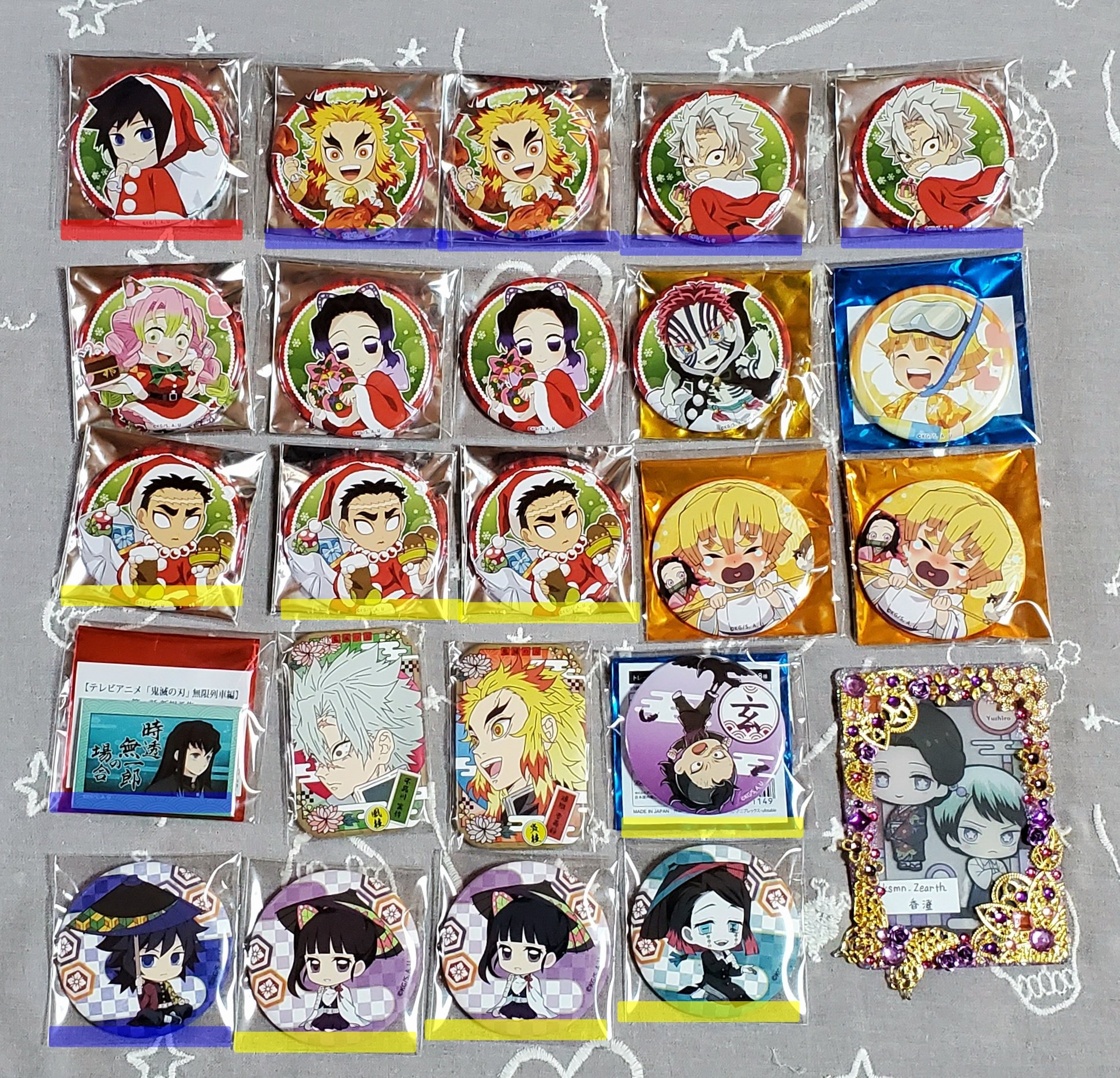 鬼滅の刃 缶バッジ 煉獄杏寿郎 AGF キメツ学園 鬼滅の刃