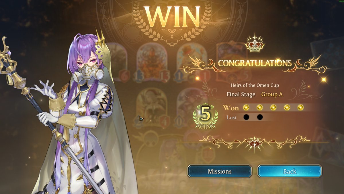 _inaeda's tweet image. 5-0 with CrestHaven