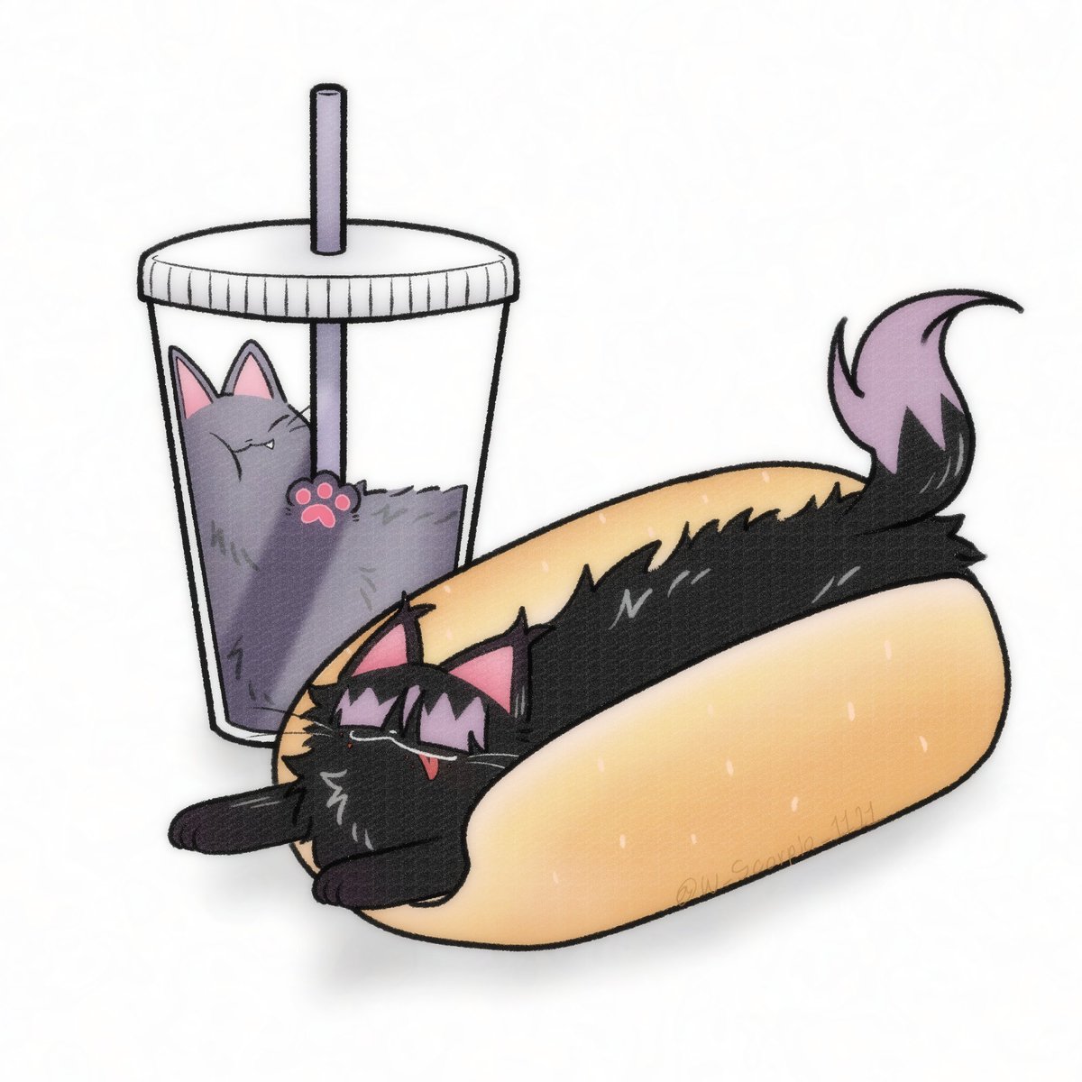 핫냥(?) 세트
#鳴保 #나루호시