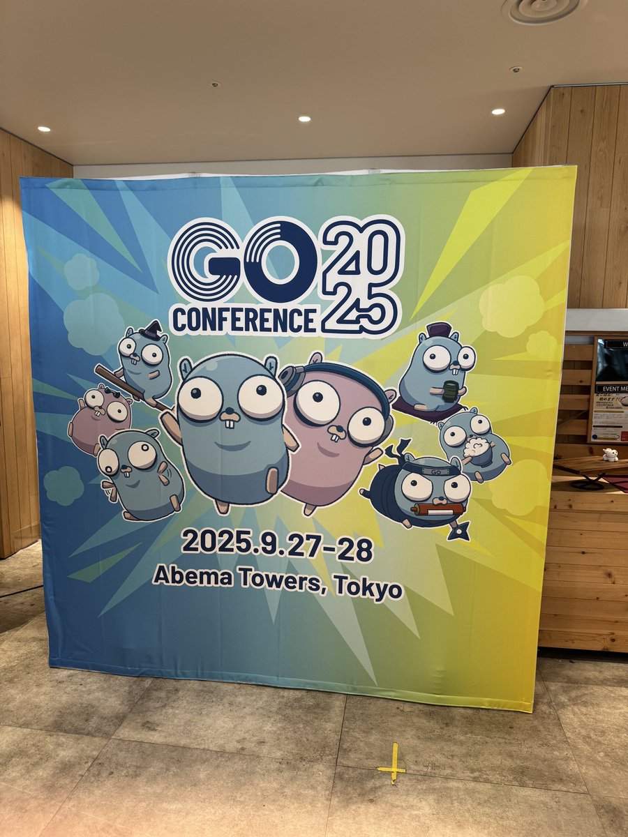 t4kamura's tweet photo. 今年も参加してます
#gocon https://t.co/BeRYTPrkgB