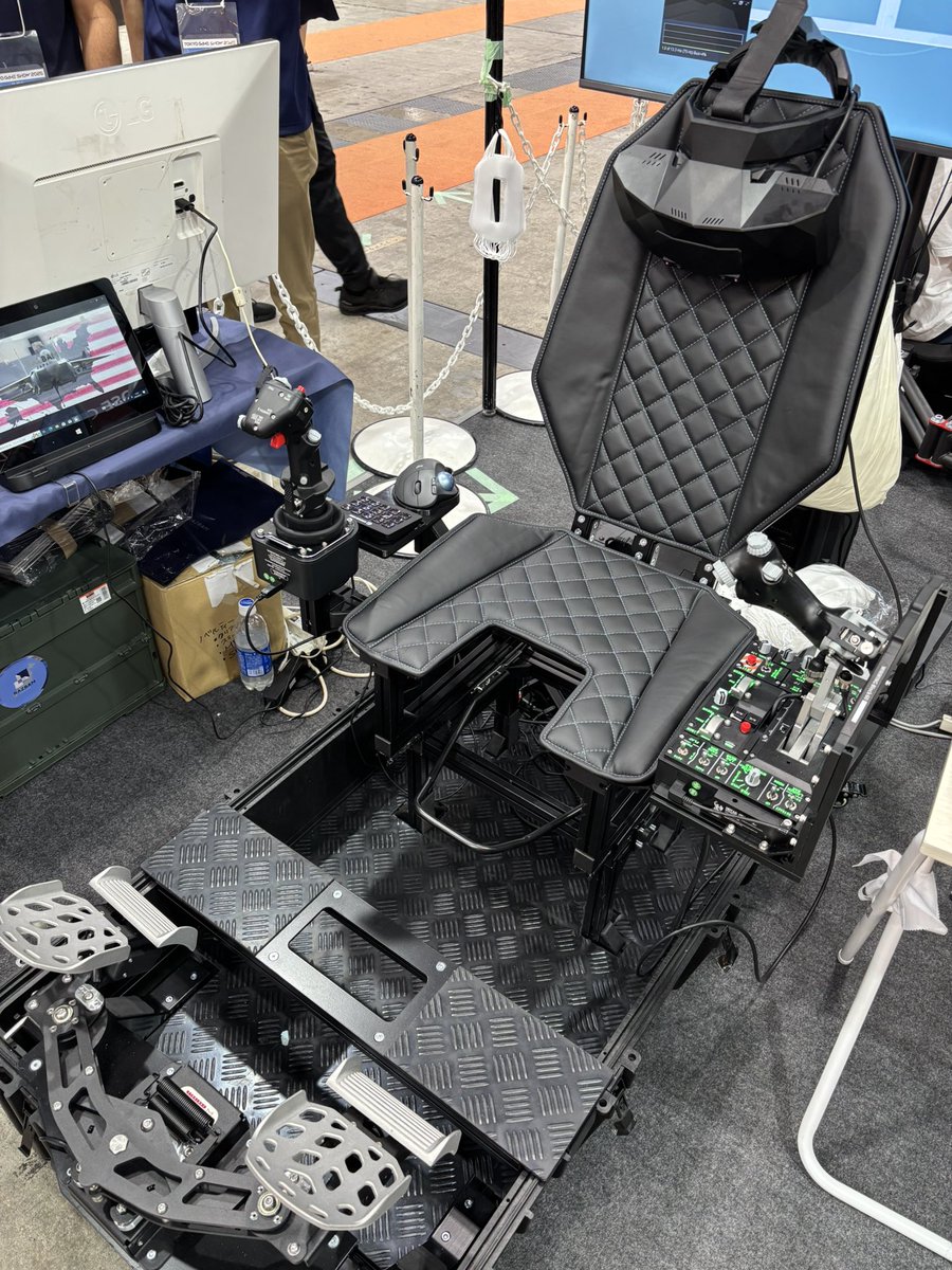 kotiyapocky's tweet image. #TGS2025 #RAZBAM 
今年もVR体験をさせて頂きました！
VRで初めて戦闘しました