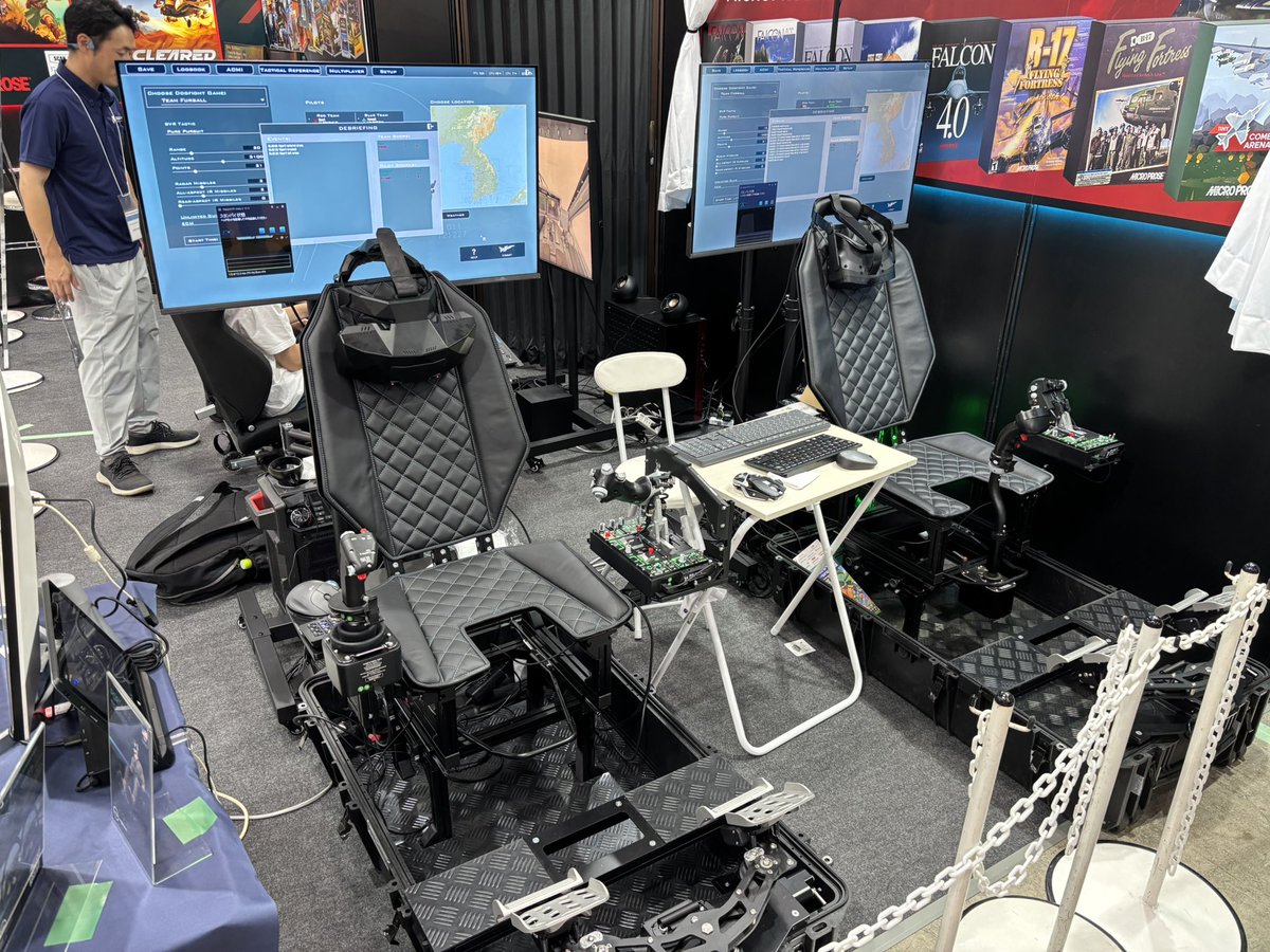 kotiyapocky's tweet image. #TGS2025 #RAZBAM 
今年もVR体験をさせて頂きました！
VRで初めて戦闘しました