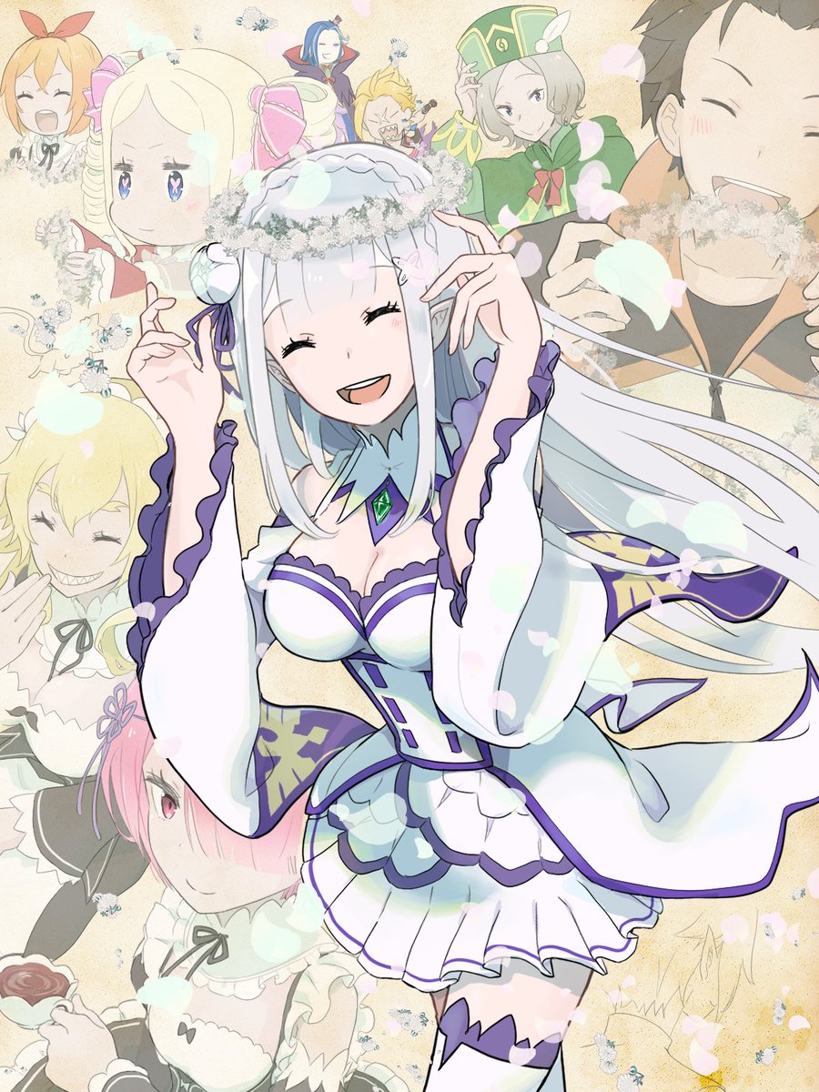 #エミリア生誕祭2025 
エミリアたんおめでとうーEMT！！
（大遅刻ですみません・・・）