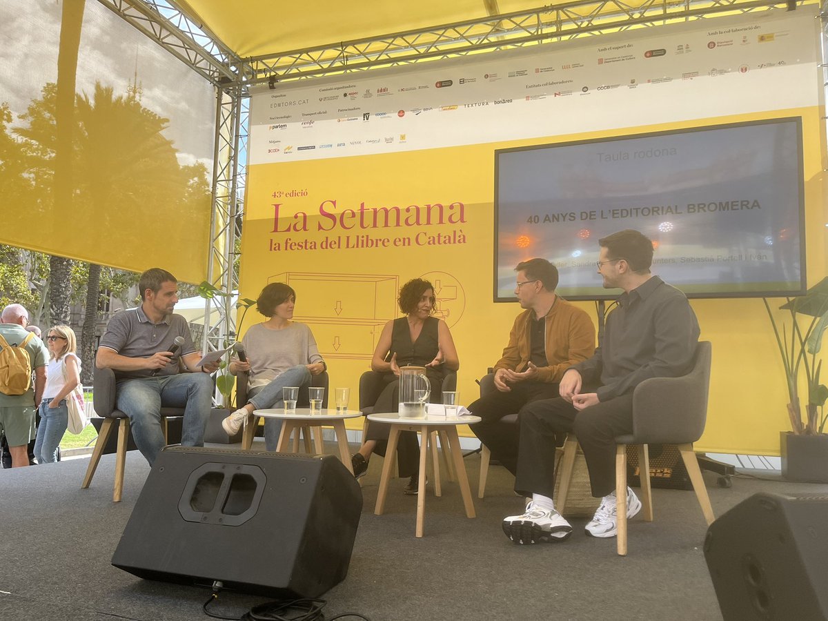 ‘Jo soc generació <a href="/bromera/">Bromera</a>’, diu Sandra Capsir, subdirectora general de l’editorial Bromera, que ara mateix celebra 40 anys a <a href="/LaSetmana/">La Setmana</a>.