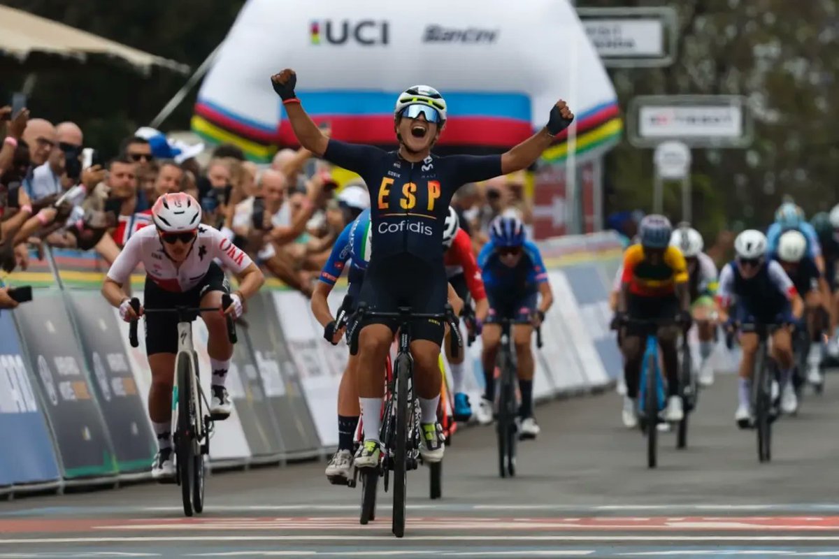 El tiempo dirá, pero que Paula es de lo + ilusionante que ha dado el ciclismo 🇪🇦 (a la altura de Juan Ayuso o Pablo Torres) a una tan temprana edad es, si no lo era ya, una obviedad.

Ojalá sea la antesala de una futura super⭐️ de clásicas y mundiales.

Talento y actitud, sobran.