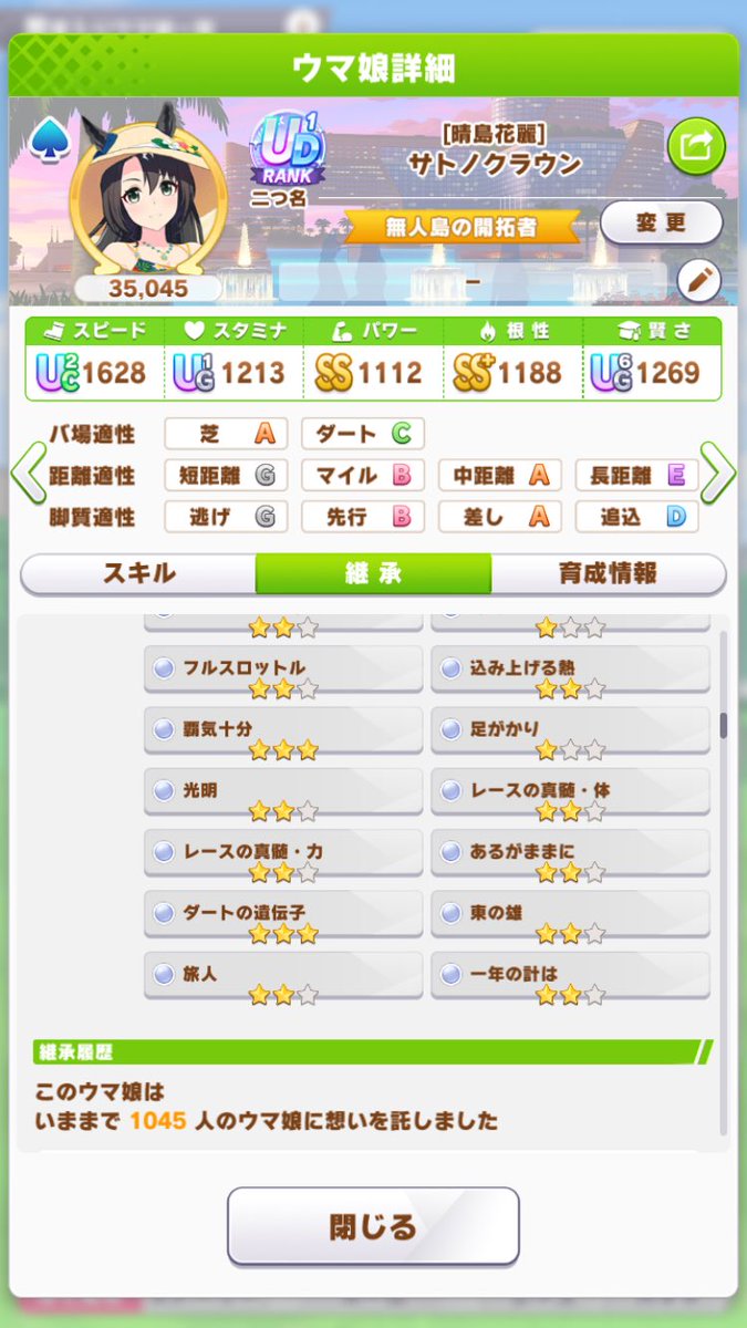 代表にしてるクラウンが気づいたら1000人以上に使われてました🥰
こんなに使って貰えたの初めてなので嬉しい！！