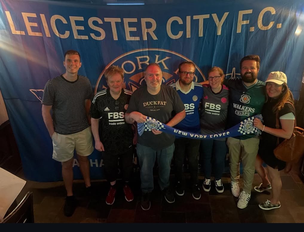 Early am ko with #NewYorkFoxes during #Warhol trip morning of final show. Thanks guys!