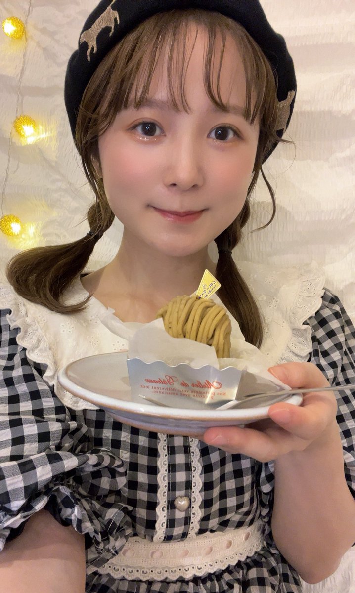 #わただいありー 
わたしは、モンブラン!!⭐︎