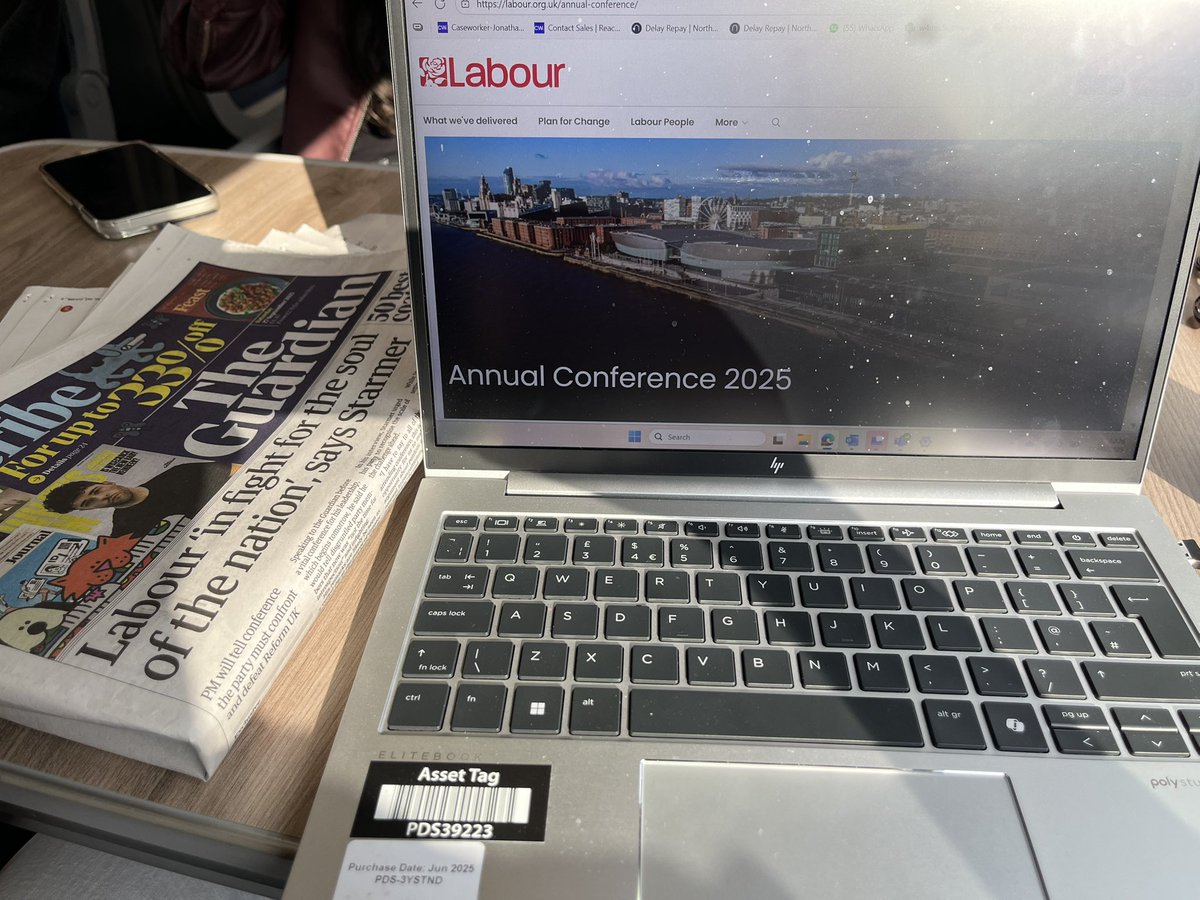 drummerrich1's tweet image. Liverpool bound for a fascinating next few days - if you are of a nervous disposition or don’t do politics - maybe look away until Wednesday #lab25