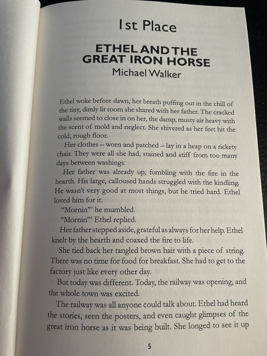 MichealEAP's tweet photo. 🚂 Proud to be part of the 200th anniversary celebrations of the Darlington &amp; Stockton Railway — the birthplace of the modern passenger railway.

Honoured that my story “Ethel and the Great Iron Horse” won 1st Prize in the Write on Track anthology. 📖✨

#Railway200 https://t.co/8IdpzdHOC5