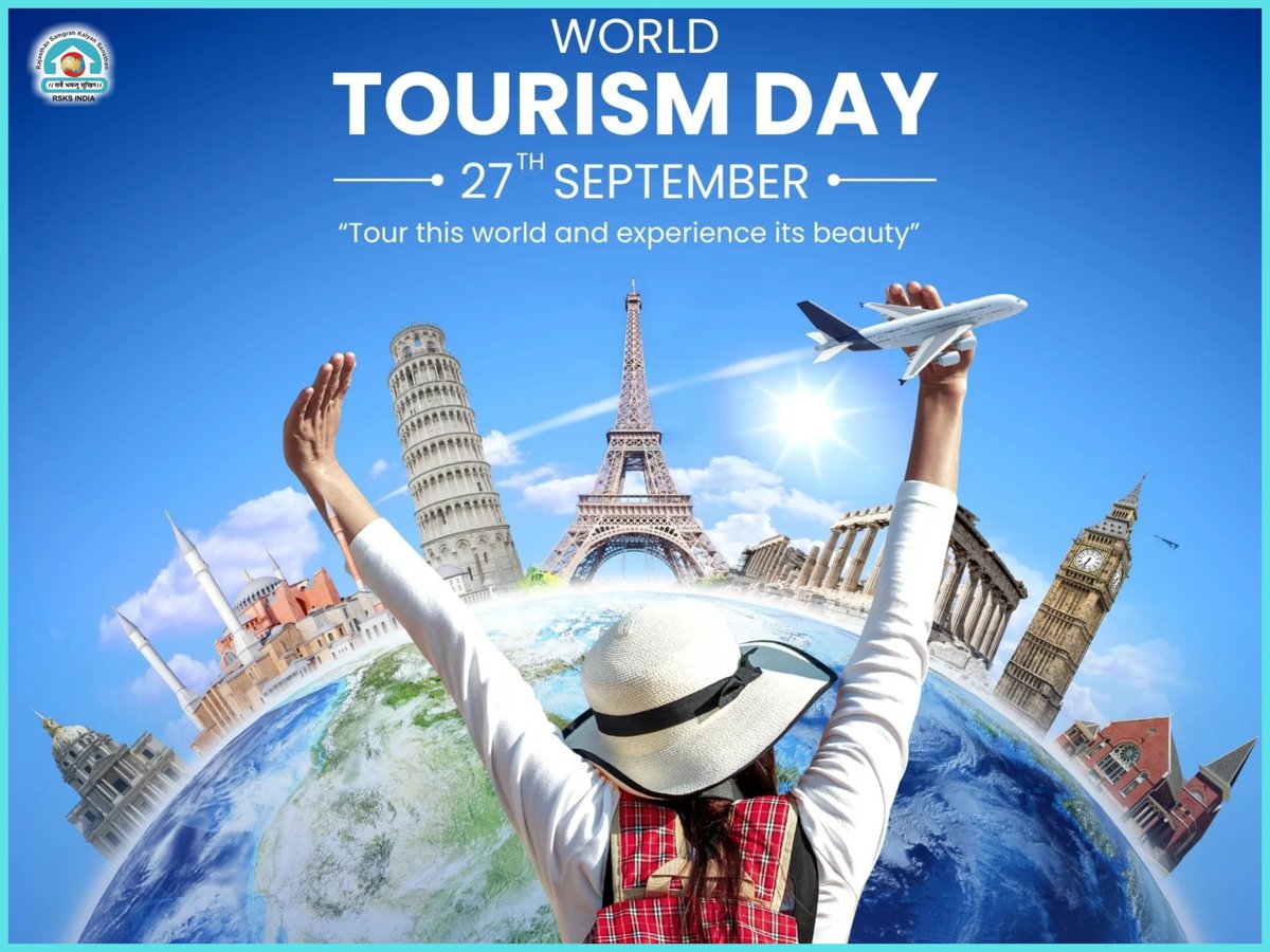 Happy World Tourism Day

Tourism not only provides a way to see the world, but also provides an opportunity to understand culture, heritage, and diversity. Tourism promotes economic development, job creation, and mutual brotherhood.

On this World Tourism Day, let us pledge to