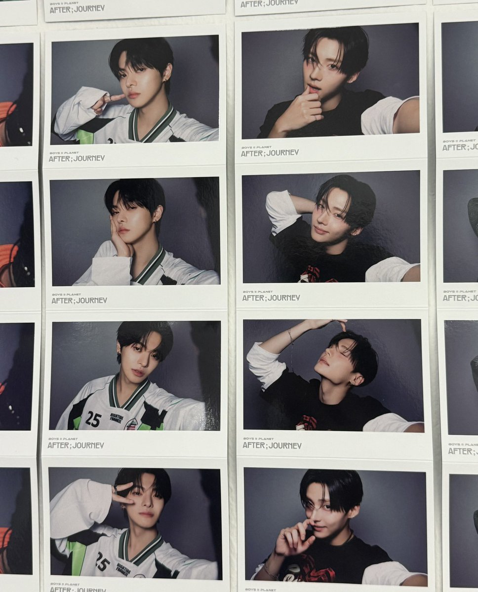 leo and sangwon on boys 2 planet archive exhibition 'after