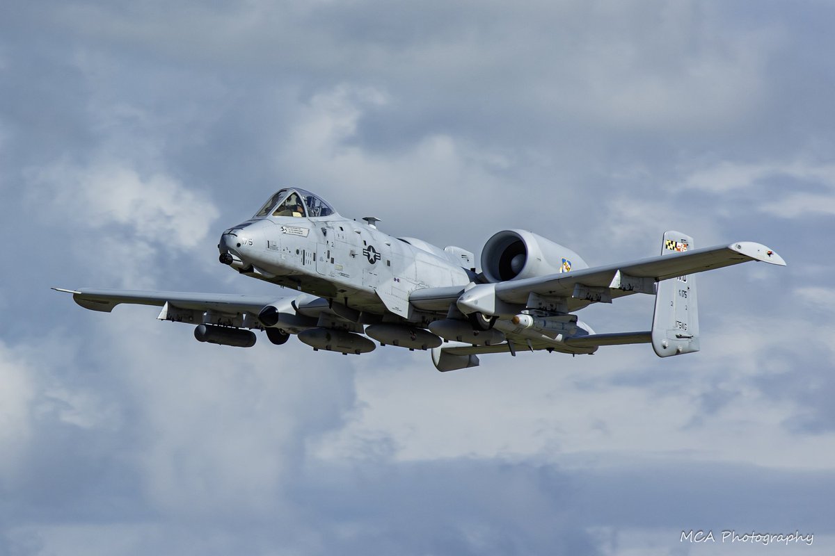 mca_photography's tweet image. More sad aviation news, the @175thWing ended their flying mission with their A-10s Tuesday. It was a privilege to catch their jets a number of times over the last few years. The end of the #Warthog as a valuable @usairforce asset is rapidly drawing to a close...

#a10thunderbolt
