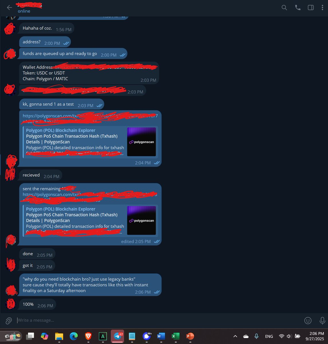 People hate on blockchain, and for good reason

But one question that never ceases to annoy me from people is "why do you need blockchain in your product?"

For all its cultural flaws, its a VASTLY superior financial infrastructure. That's why

Show me the legacy institution that