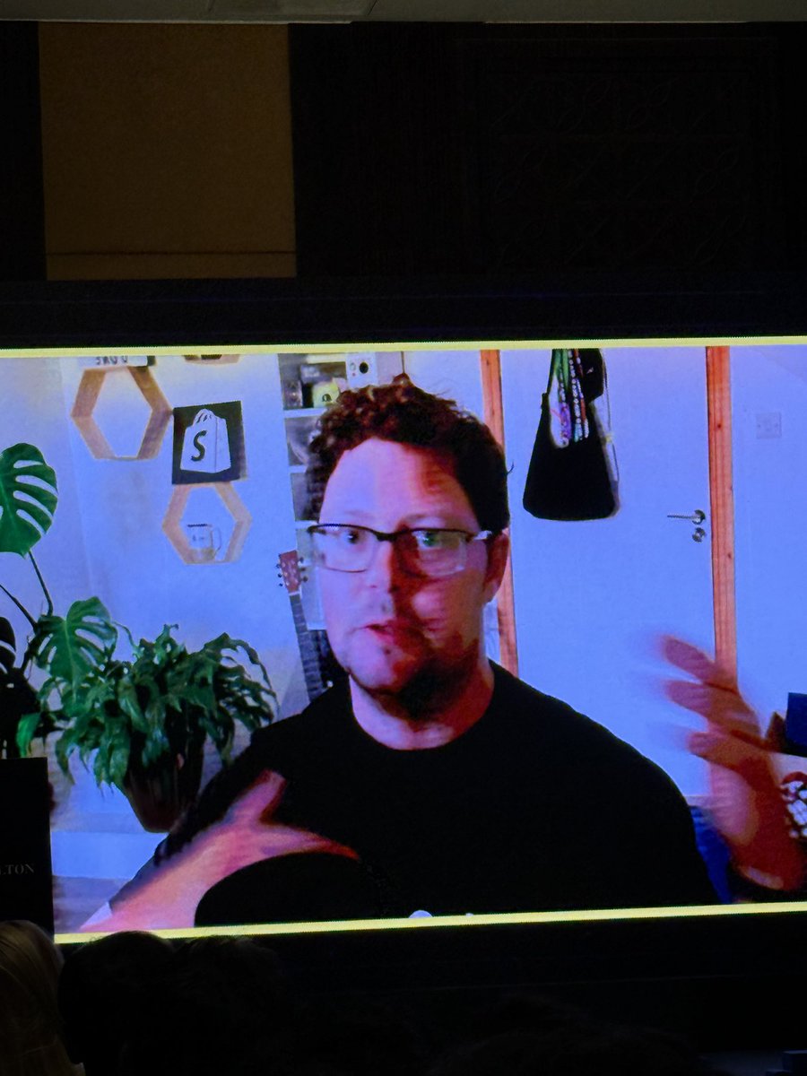 Guess what <a href="/liam_at_shopify/">Liam Griffin</a> &amp; <a href="/harleyf/">Harley Finkelstein</a>  is with us virtually for this event as well  #shopquest #shopify