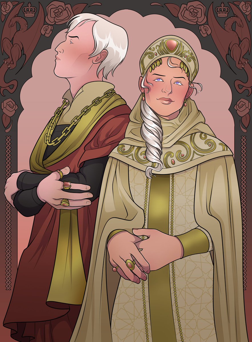 Archmaester Vaegon &amp; Septa Maegelle Targaryen