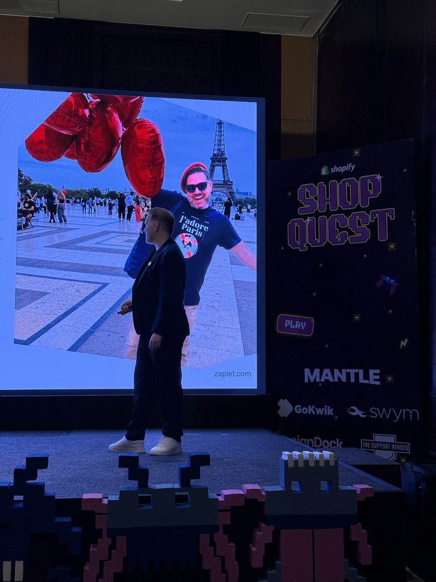 EmiliHorncastle's tweet image. What a delight having @liam_at_shopify and @harleyf to send a message for us at @ShopQuestHQ @ShopifyDevs @cargix1 Thanks for keeping empowering the developer ecosystem. Been 10 years on this amazing ecosystem but still excited since day one sponsoring and speaking at the event…