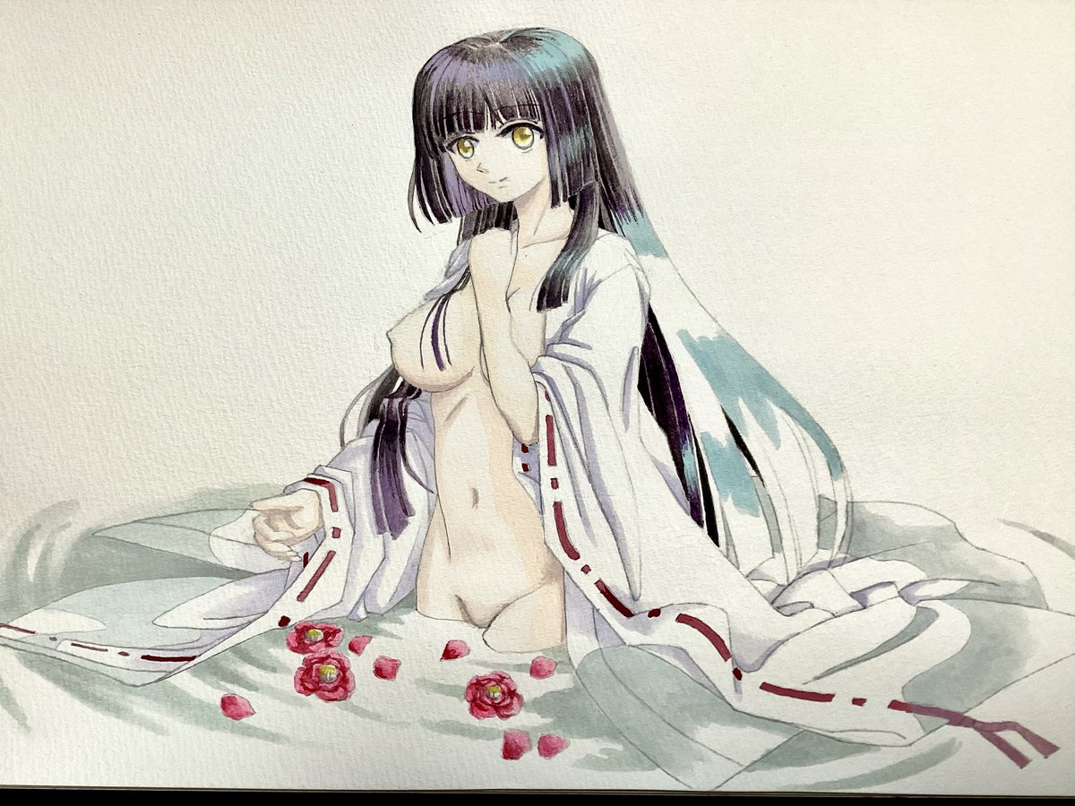 「ああああ、もう私歳だわ。 細かい塗りが続かない。 集中力が切れるです。そして疲れ」|真オーゼ（(@_@))のイラスト
