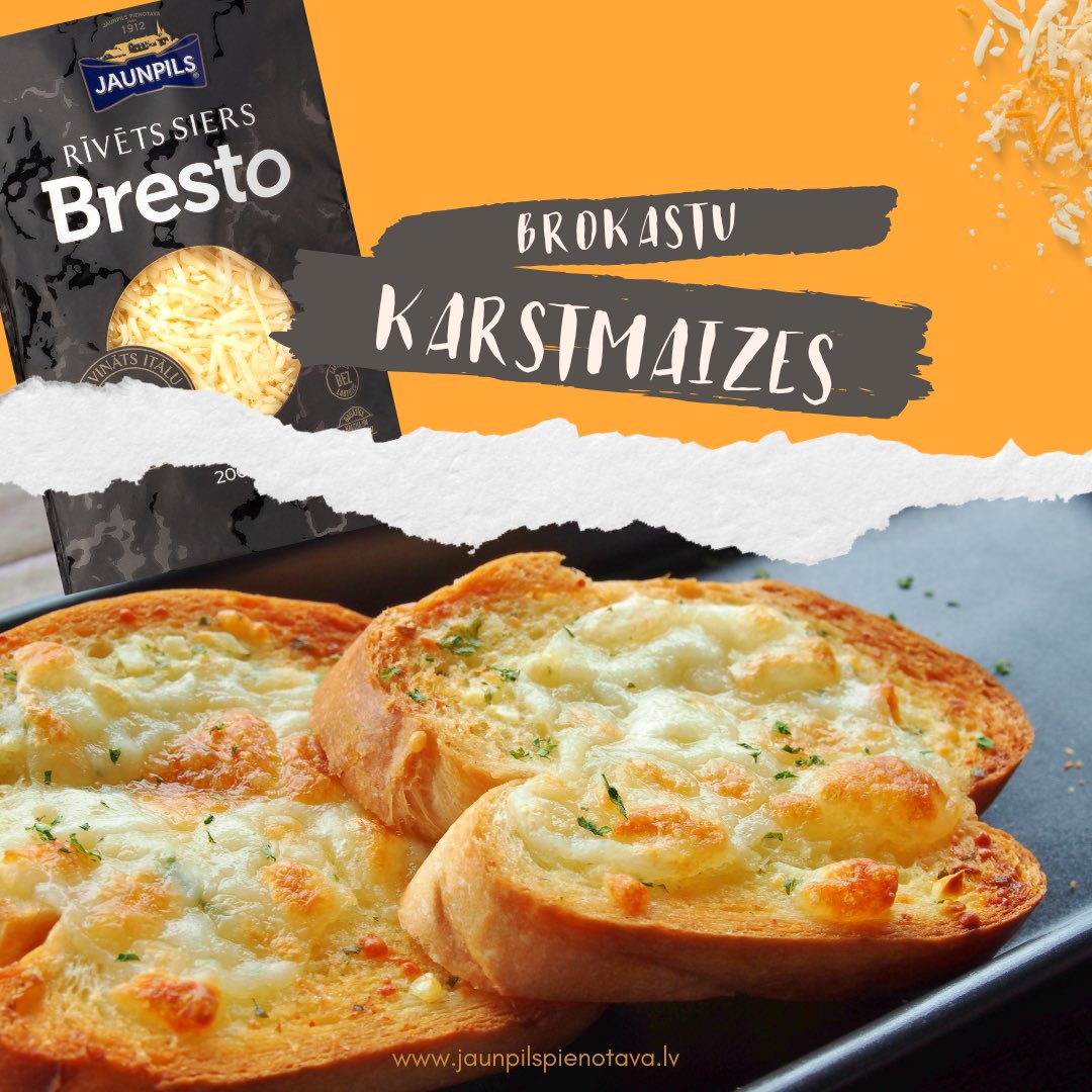 Sāc rītu ar gardām karstmaizēm! 🧀🥪