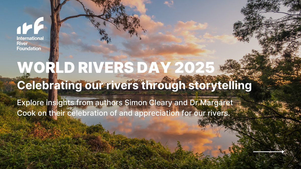 ReviveOurRivers's tweet photo. This #WorldRiversDay, we invited authors Simon Cleary and Dr Margaret Cook to help celebrate the lifeblood of our planet through the power of storytelling.

Click the link below to read their full writings 👇
https://t.co/wJgVczpHgT https://t.co/WwAMWZoboa