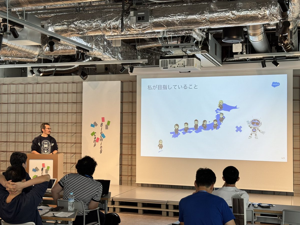 hiroki_iida_'s tweet image. いなばさんの目指していること：日本全国に #Agentblazer を！
今日の講演で大阪にはきっかけができたはず！
引き続きやっていきましょう

#sfcgkansai2025
#TrailblazerCommunity
#Salesforce