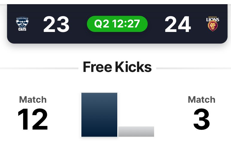 idk why ppl think the AFL is biased towards Geelong. it’s completely unfounded! #AFLGF