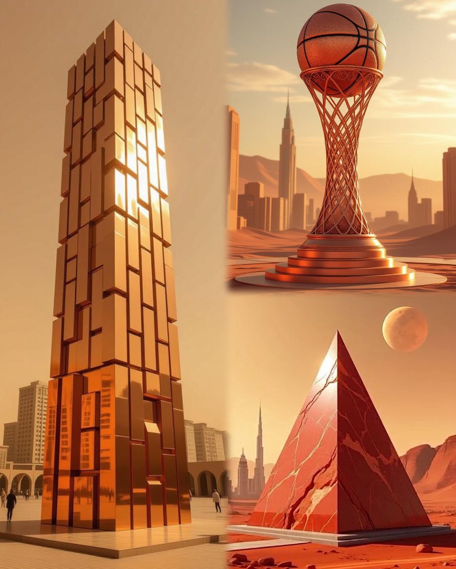arfaaliyzai999's tweet photo. Colours can tell you which planet is this, monuments will reveal the names its states! 🔥☄️🏀
#RedCoral #CopperNine #SportsWar #Mars #Tesla #GrokImagine https://t.co/LZzBwXXMYc
