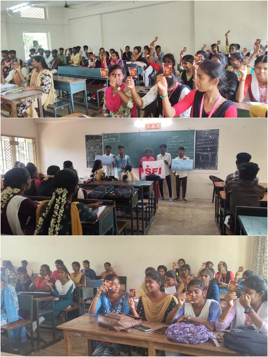 TamilnaduSfi's tweet image. மாவீரன் பகத்சிங் பிறந்த தினத்தை முன்னிட்டு செப் 22 அன்று தொடங்கிய உறுப்பினர் சேர்க்கை இயக்கம் *கடலூர் மாவட்டத்தில் 14 கல்வி நிலையங்களில்* நடைப்பெற்றது.

*இந்திய மாணவர் சங்கம்*
*தமிழ்நாடு மாநில குழு*
*கடலூர்*

#joinsfi #sfitn #studystruggle #banNep2020 #banNeet #banNta