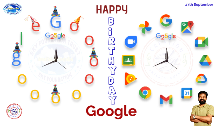 SkyFoundation12's tweet image. #googleday #happybirthday