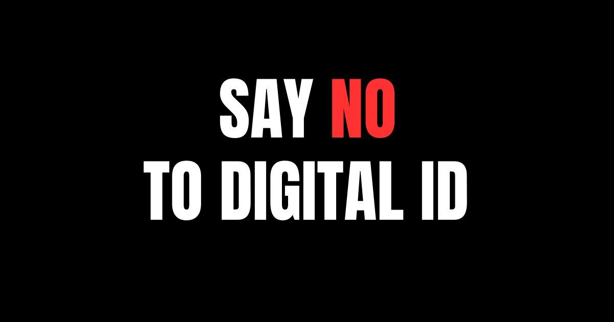 Saturday 18th October. 1pm. Central London. Protest march against Keir Starmer’s mandatory Digital ID.
