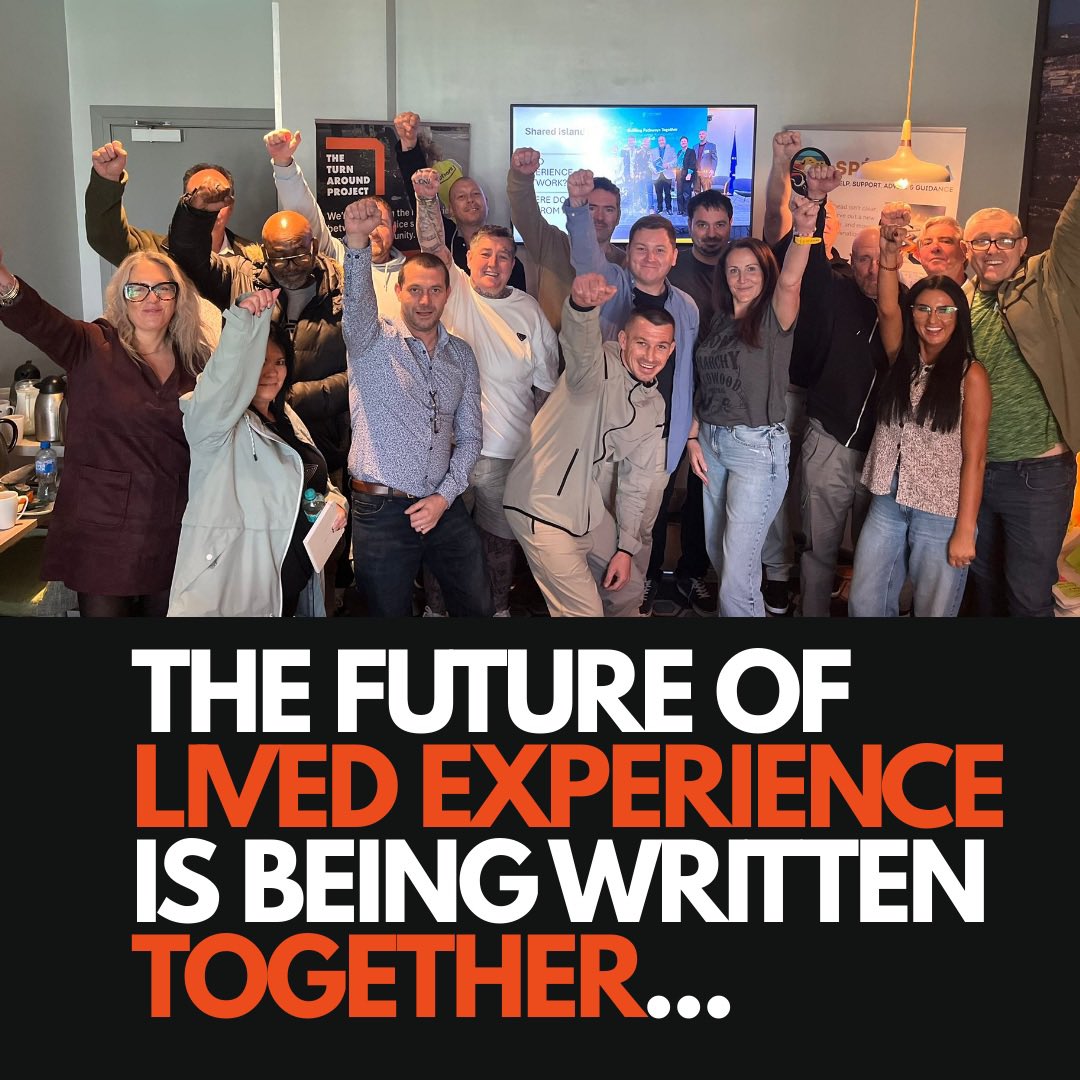 This week, voices with Lived Experience came together from Northern Ireland and Ireland to explore something powerful: 

A cross border Lived Experience Network 
👀😮✅💥 <a href="/SpeireNua/">Spéire Nua</a> <a href="/PACE_IRL/">PACE</a> 
#sharedisland #leadingfromthefront #livedexperiencematters