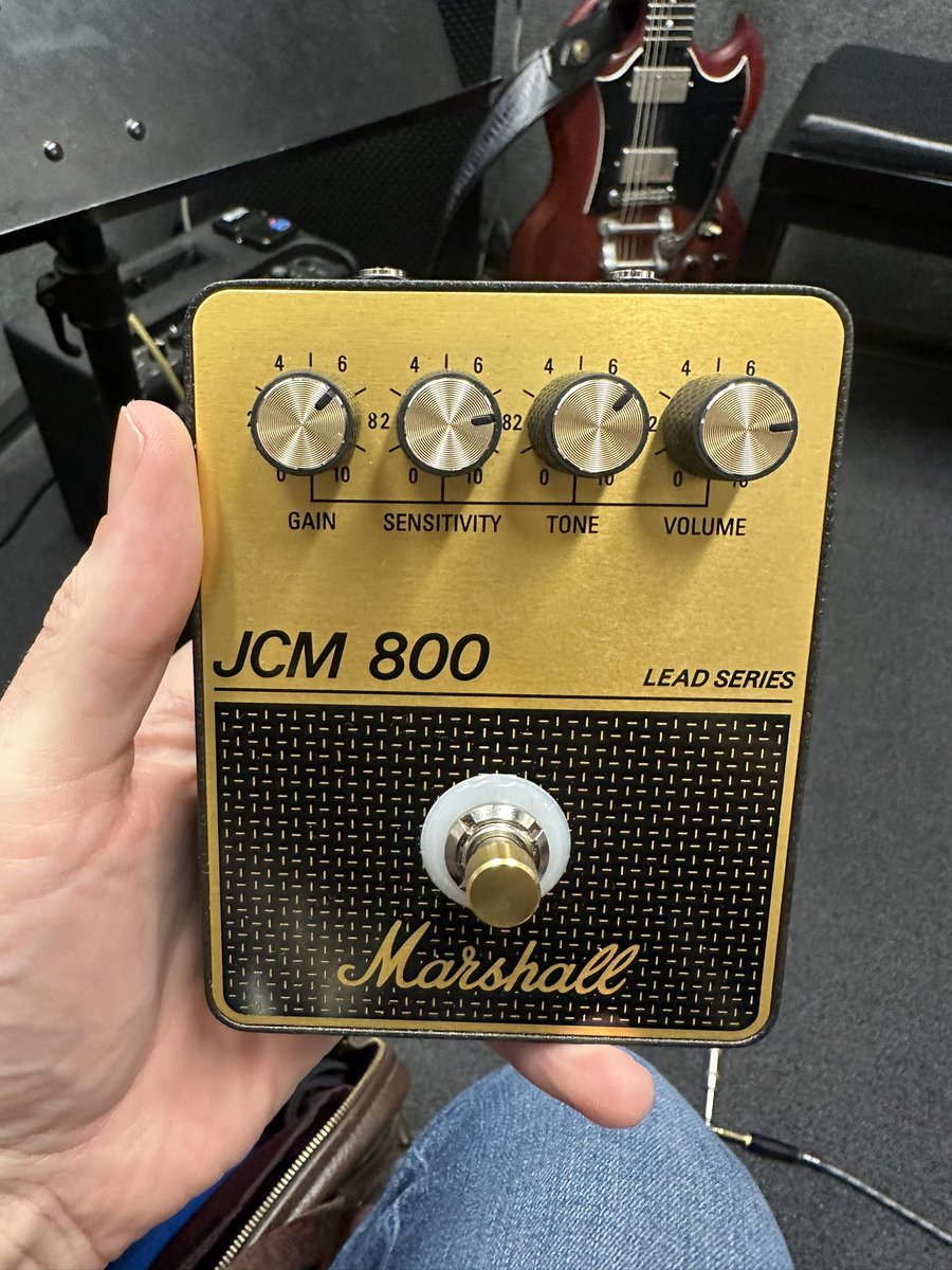 I’ve got my tone dialed in for my guitar recital this Sunday! I’m covering Megadeth - Chosen Ones!