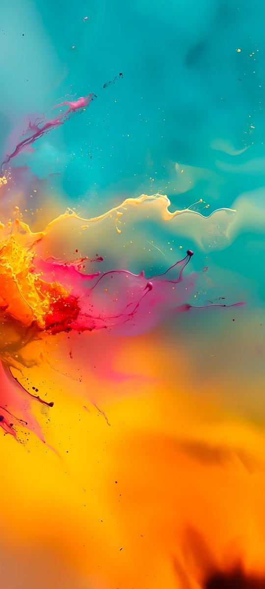 Leonard18_X's tweet image. &quot;Immerse yourself in the vibrant hues of this stunning 4K abstract wallpaper! 🎨🌈 #4KWallpaper #AbstractArt #VibrantDesign #LeoWallpaper&quot;