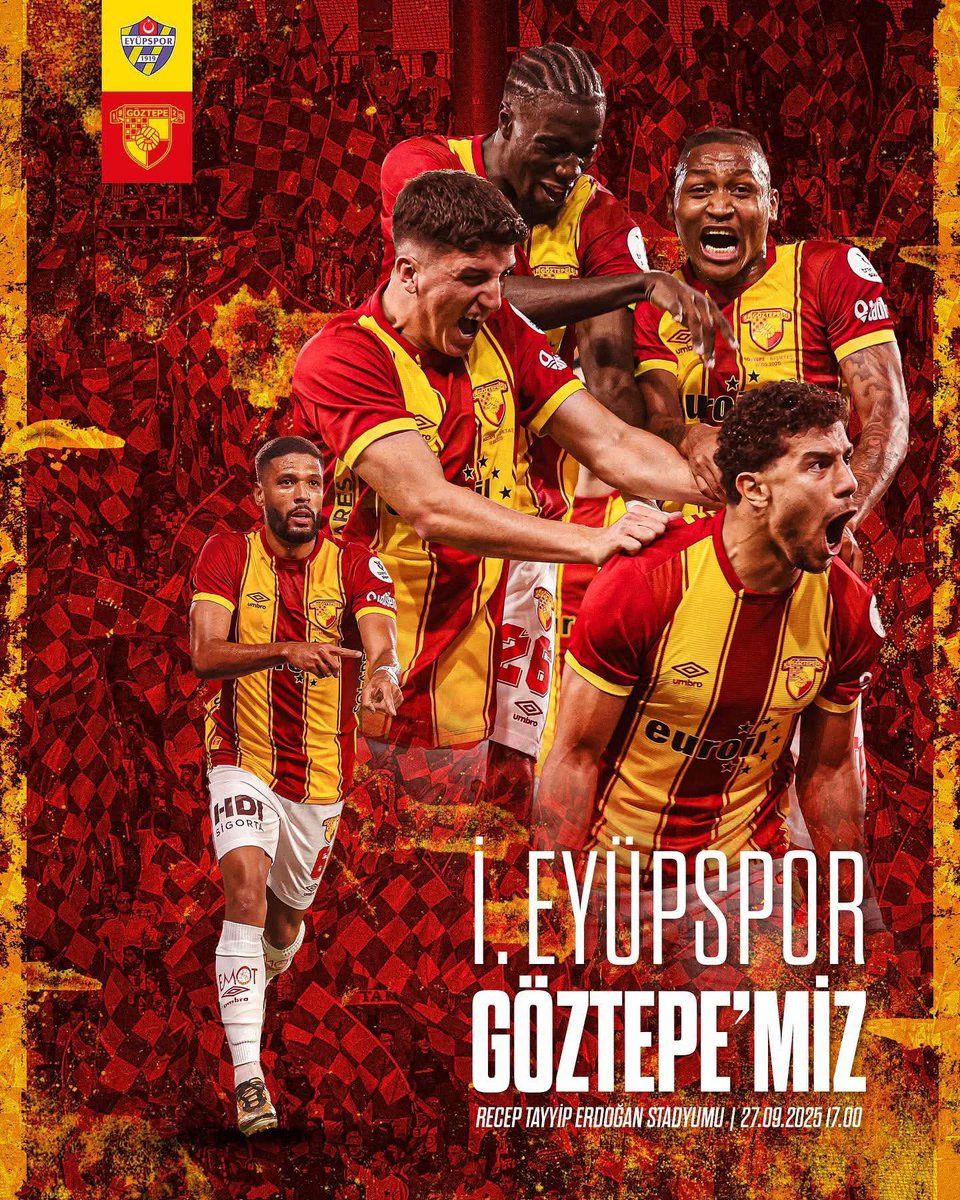 Bugün 27 Eylül 2025 #GöztepeninMaçıVar