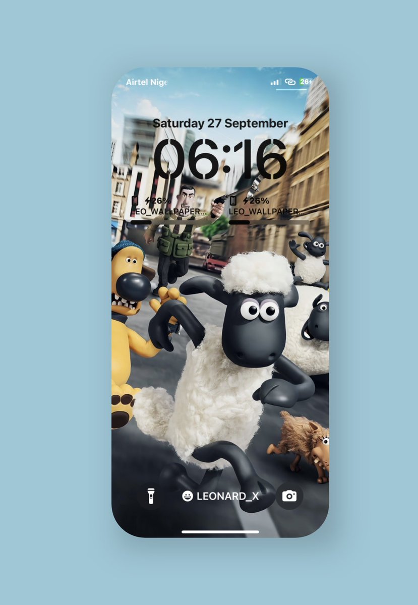 Leonard18_X's tweet image. &quot;Get a laugh with this hilarious 4K wallpaper of Shaun the Sheep and friends causing chaos! 😂🐑 #4KWallpaper #ShaunTheSheep #AnimatedFun #LeoWallpaper&quot;