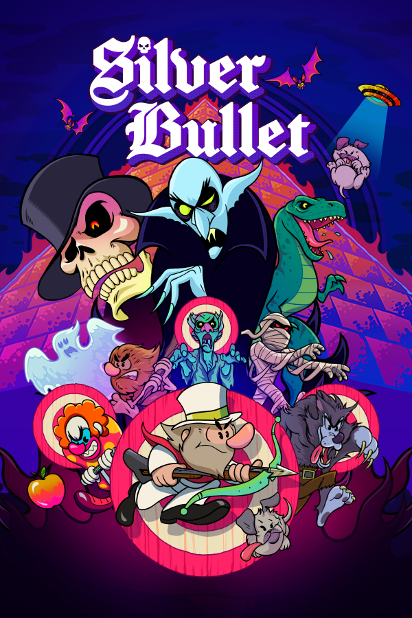 👻 Haunted halls, creepy minigames, endless bullets.
 Silver Bullet is a gothic Cabal-style arcade shooter from <a href="/1CCGames/">1CC Games</a>. Rescue your pups this Halloween on Switch &amp; Steam! 🎃
store.steampowered.com/app/2818130/Si…
nintendo.com/us/store/produ…