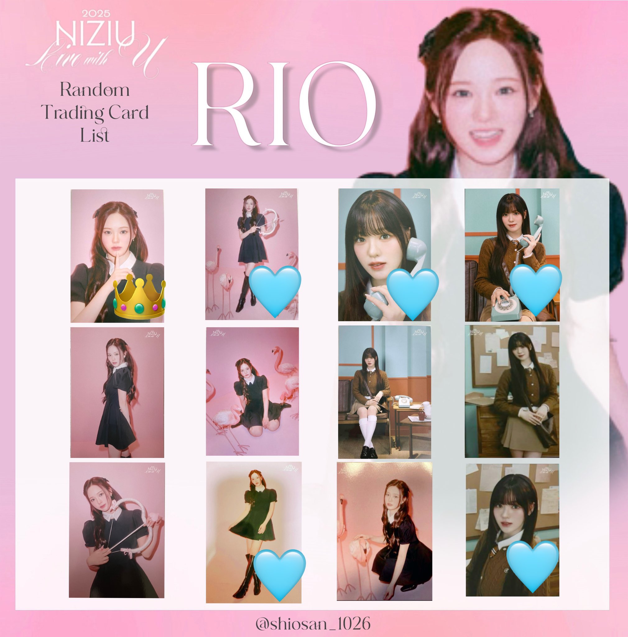 NiziU リオ ラントレ NiziU リオ ラントレ - メルカリ