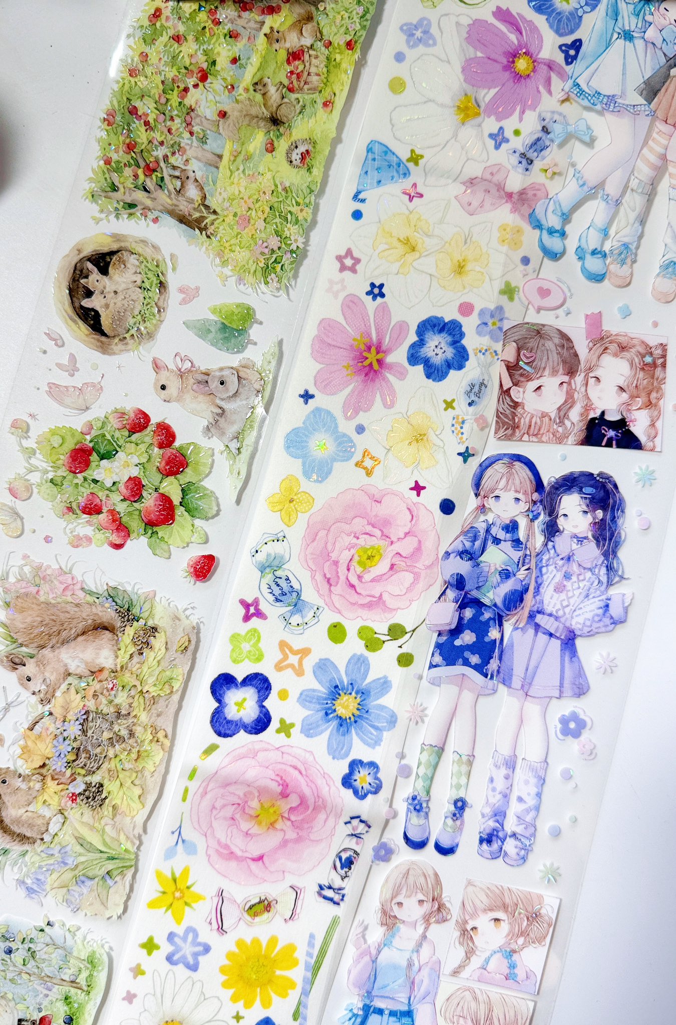 おまとめはこちらꕤ︎︎大量海外マステまとめ売り♥126巻+6巻 人物ステッカー Nekozakka☆海外マスキングテープ (@Nekozakka3) / X
