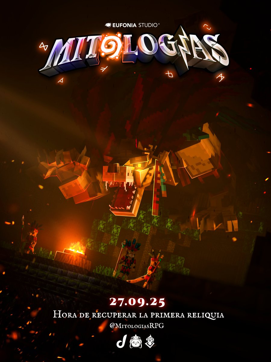 Llegó la hora de conquistar las tierras Zaltec... 

Llegó la hora de recuperar la Primera Reliquia...

¡HOY TENEMOS EVENTO EN #MitologiasRPG! 🌀

La BossFight comienza a las 6pm (CDMX) 🔥