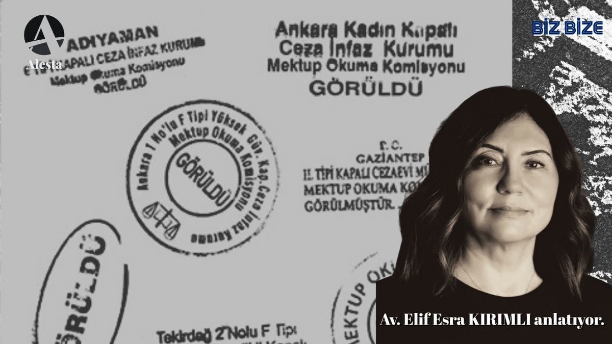 alesta2002's tweet photo. “Bir satır umut, bir satır direniş…”

Av. Elif Esra Kırımlı ile, ALESTA BizBize’de, içeridekilerin mektuplarını, dört duvarın ötesine uzanan seslerini ve umutlarını konuştuk. @elifesrakirimli 

📹 https://t.co/1j3ZWh8xQ3

#Mektuplar #Hukuk #ALESTA