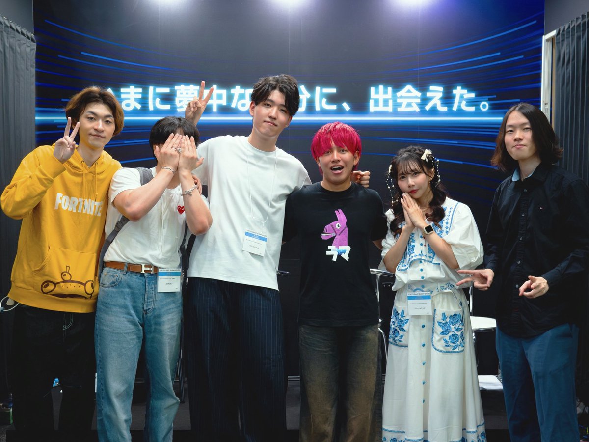 ステージありがとうございました❣️

しらすさん、こーるどさん、りあんさん、ぽるすさんも会いに来てくれた、嬉しい😌
#ルネ高  #TGS2025