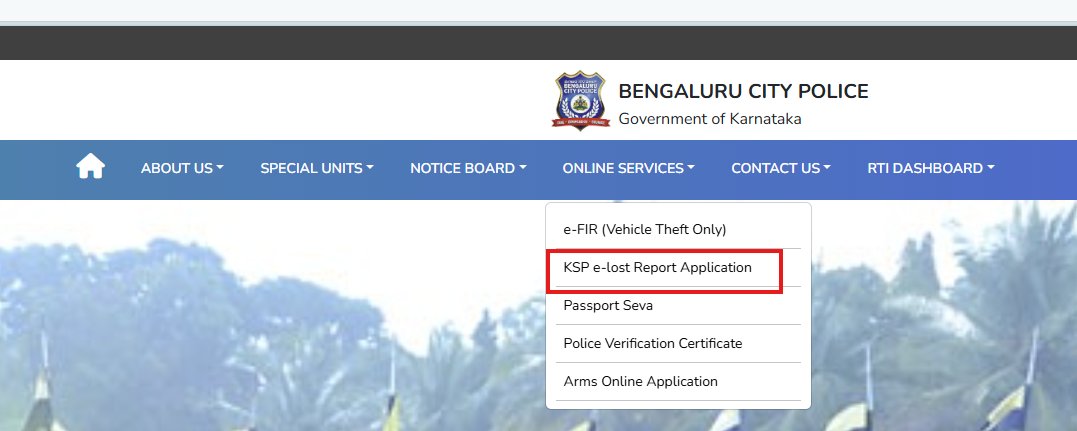 nandeesh_rai's tweet image. 🚨 @BlrCityPolice @DgpKarnataka  — The e-Lost Report portal for reporting lost documents (including Aadhaar) is currently showing a broken link and unsafe warning. Citizens rely on this service for urgent documentation. Kindly look into this and restore access. 🙏#BengaluruPolice
