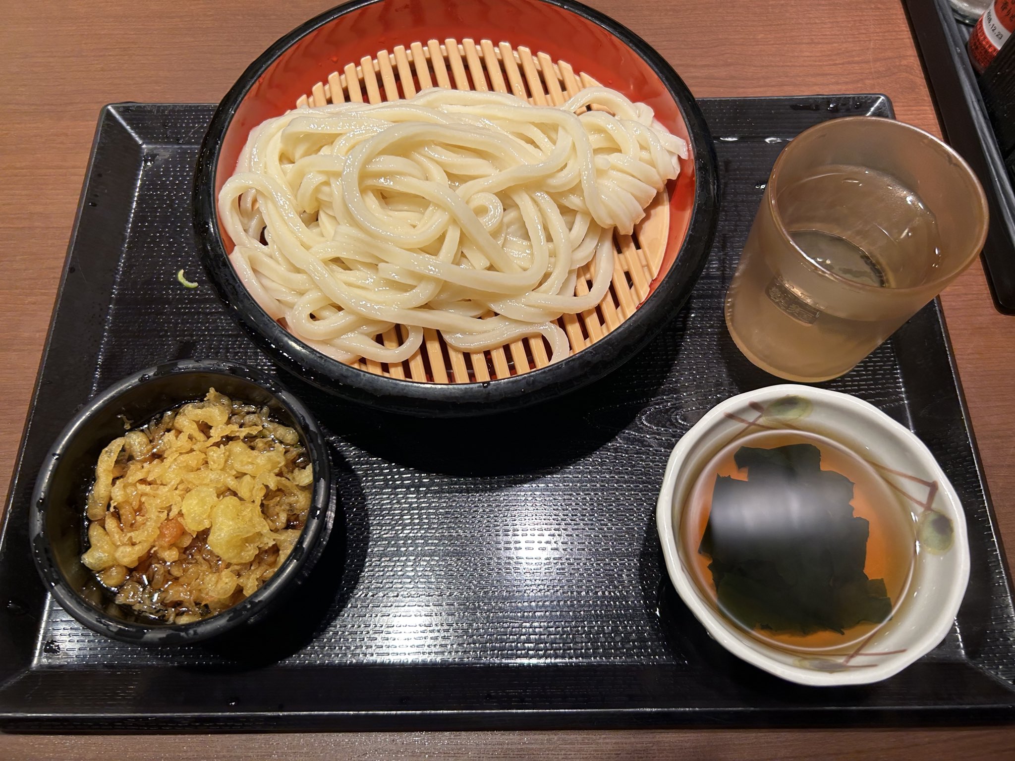 ざるうどん 丸腰庵 on X: 