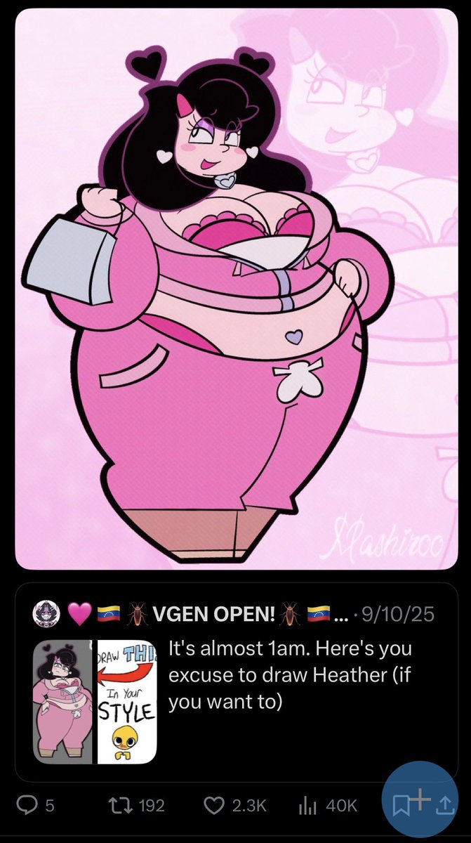 BlackheartDime's tweet image. Being a small artists on Twitter sucks 95% of the time because if you’re not drawing for a bigger artist or a trend, your art will flop HORRIBLY.